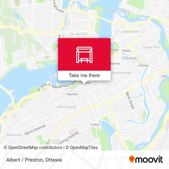 Albert / Preston map