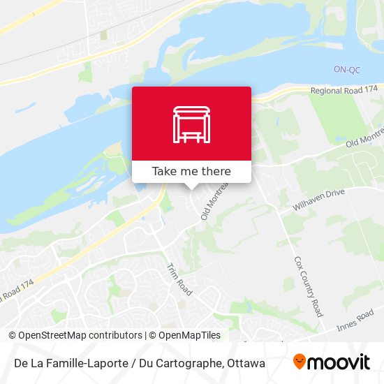 De La Famille-Laporte / Du Cartographe map
