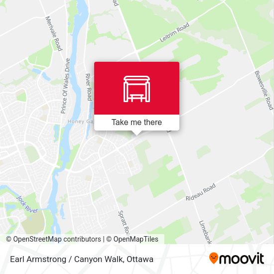 Earl Armstrong / Canyon Walk map