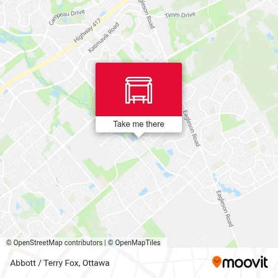 Abbott / Terry Fox map