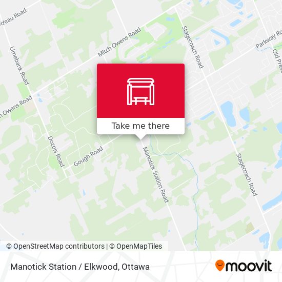 Manotick Station / Elkwood map