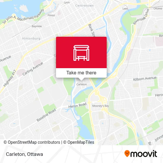 Carleton map