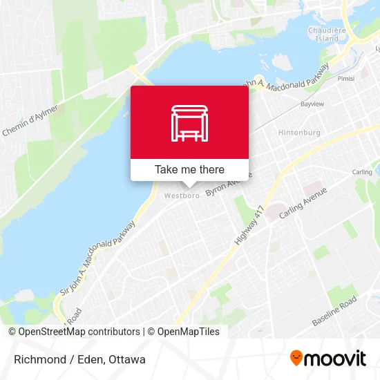 Richmond / Eden map
