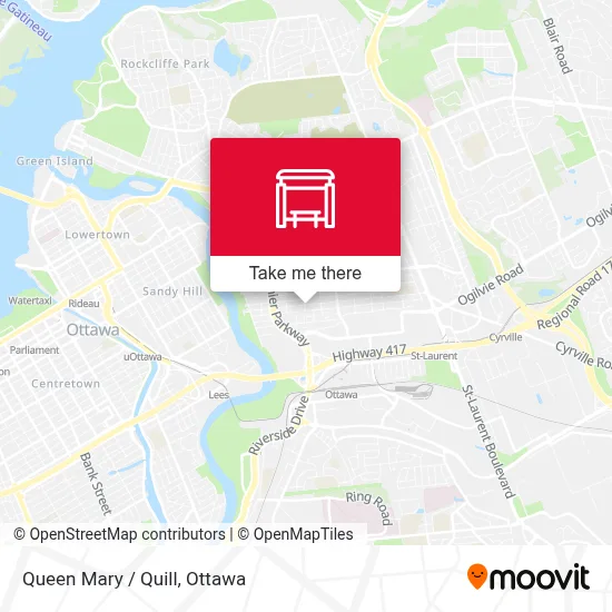 Queen Mary / Quill map