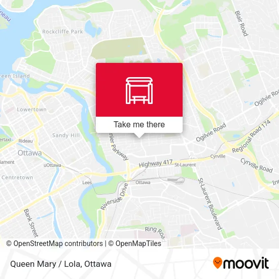 Queen Mary / Lola map