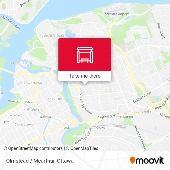 Olmstead / Mcarthur map