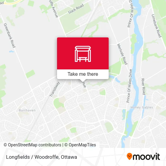 Longfields / Woodroffe map