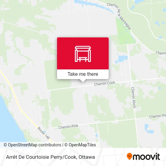 Arrêt De Courtoisie Perry/Cook map