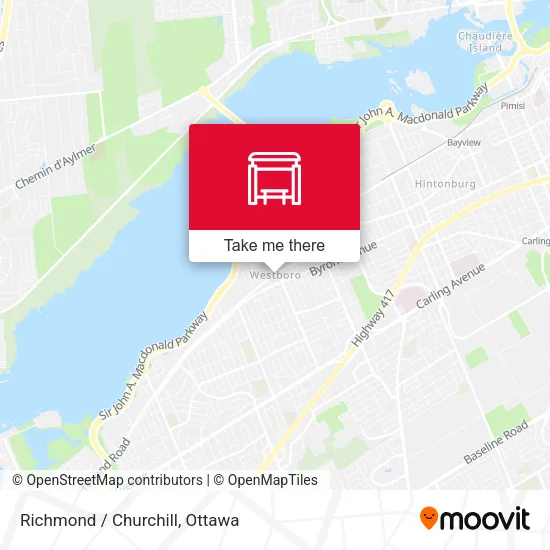 Richmond / Churchill map