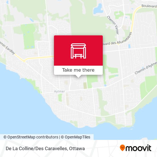 De La Colline/Des Caravelles map
