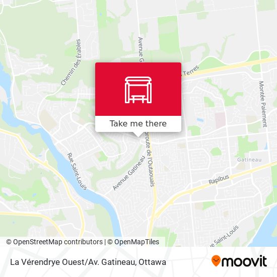 La Vérendrye Ouest / Av. Gatineau plan