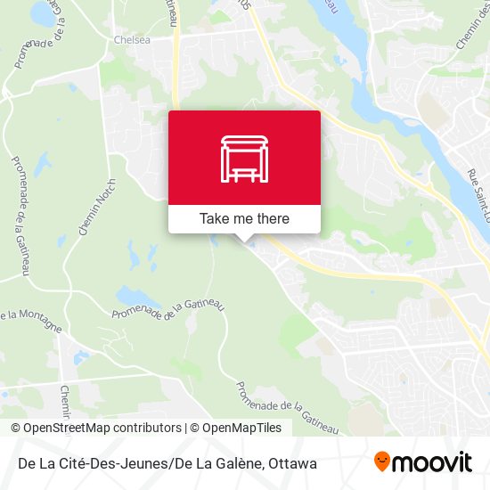 De La Cité-Des-Jeunes / De La Galène map