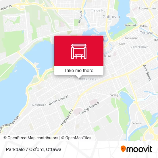 Parkdale / Oxford map