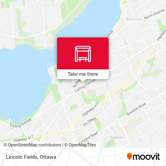 Lincoln Fields map