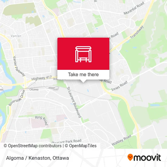 Algoma / Kenaston map