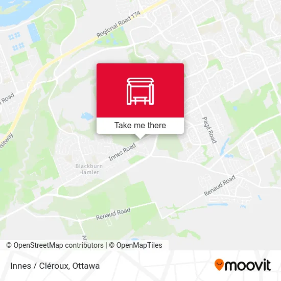 Innes / Cléroux map