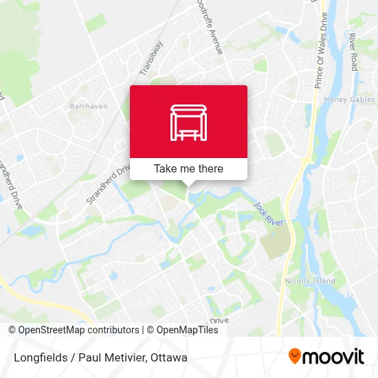 Longfields / Paul Metivier map