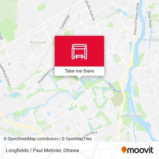Longfields / Paul Metivier map