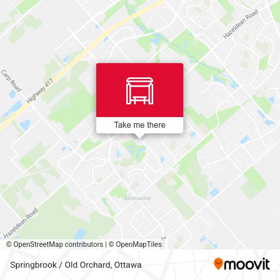 Springbrook / Old Orchard plan