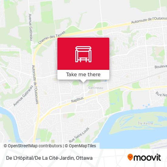 De L'Hôpital/De La Cité-Jardin plan