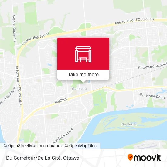 Du Carrefour/De La Cité plan