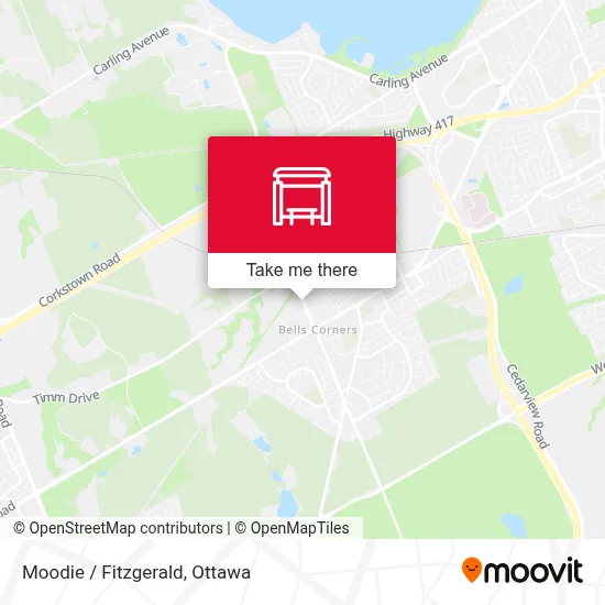 Moodie / Fitzgerald map