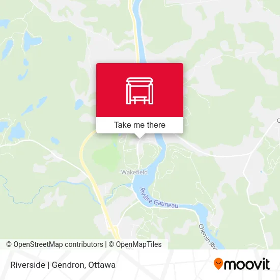 Riverside | Gendron map