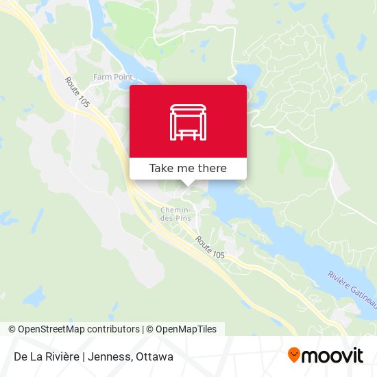 De La Rivière | Jenness map