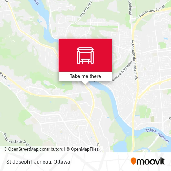 St-Joseph | Juneau map