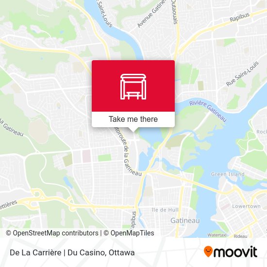 De La Carrière | Du Casino plan