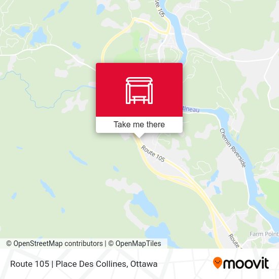 Route 105 | Place Des Collines plan