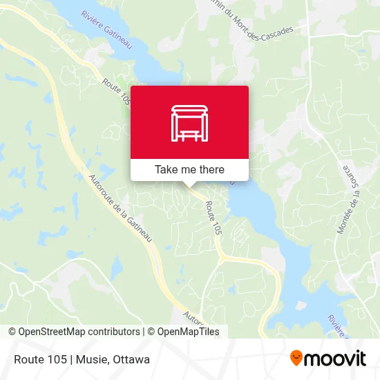Route 105 | Musie map