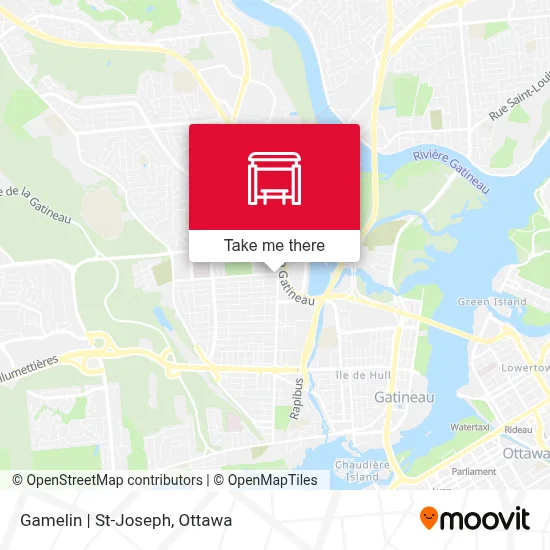 Gamelin | St-Joseph map