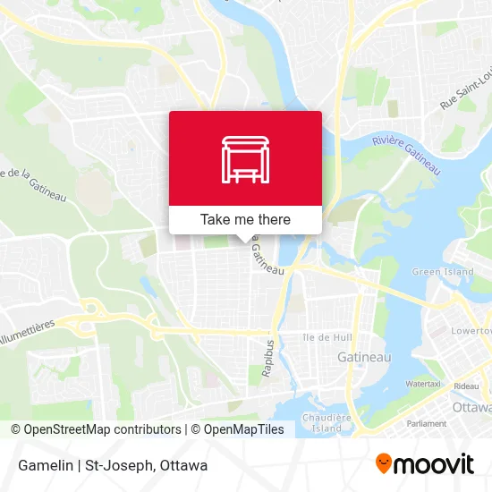 Gamelin | St-Joseph map
