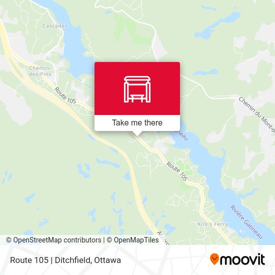 Route 105 | Ditchfield plan