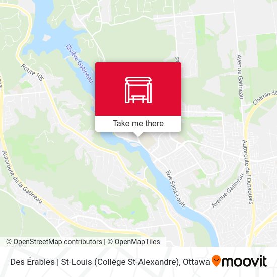 Des Érables | St-Louis (Collège St-Alexandre) map