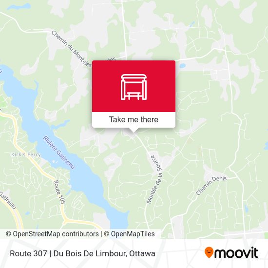 Route 307 | Du Bois De Limbour map