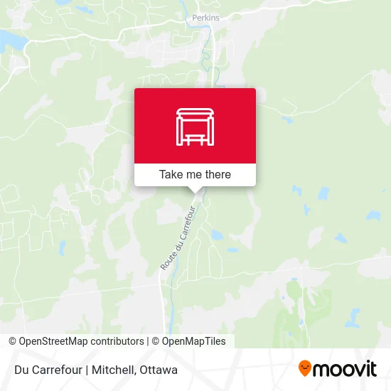 Du Carrefour | Mitchell map