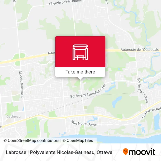 Labrosse | Polyvalente Nicolas-Gatineau map