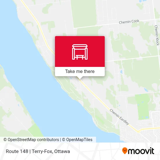 Route 148 | Terry-Fox map