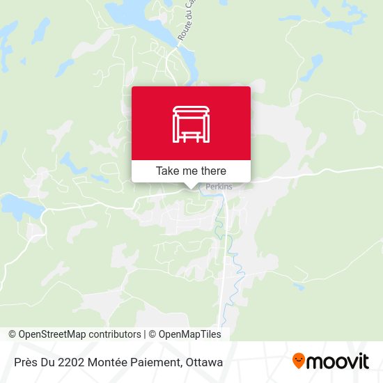 Près Du 2202 Montée Paiement map