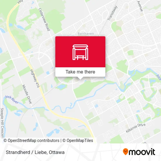 Strandherd / Liebe map