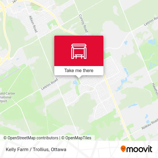 Kelly Farm / Trollius map