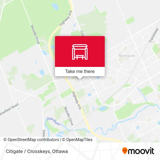 Citigate / Crosskeys map