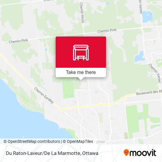 Du Raton-Laveur/De La Marmotte map