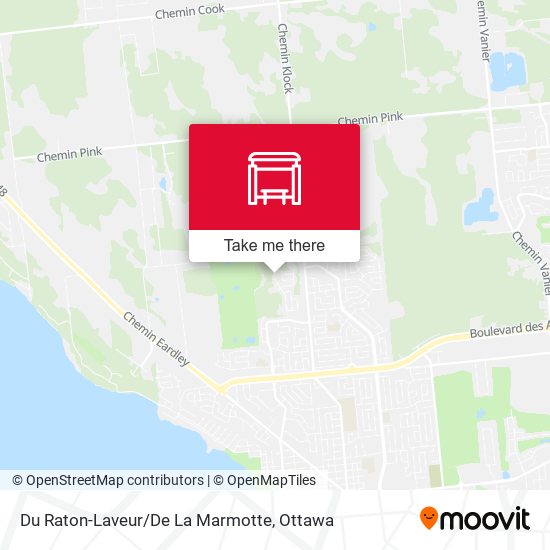 Du Raton-Laveur/De La Marmotte plan