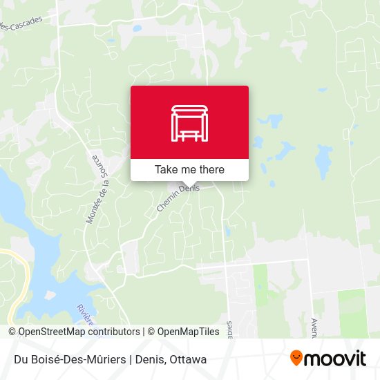 Du Boisé-Des-Mûriers | Denis map