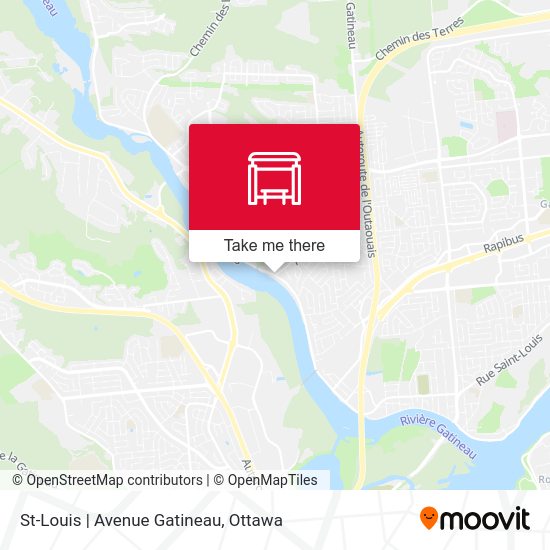 St-Louis | Avenue Gatineau map