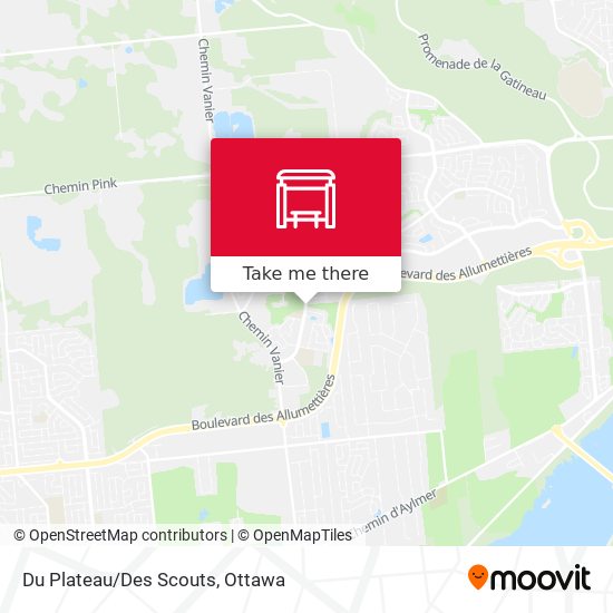 Du Plateau/Des Scouts plan