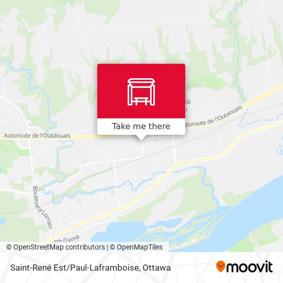Saint-René Est / Paul-Laframboise map